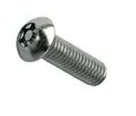 Torx 6 lobe button head security screw